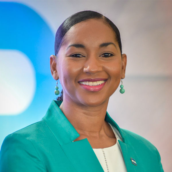 Sra. Anasha Campbell, Ministra de Turismo de Nicaragua