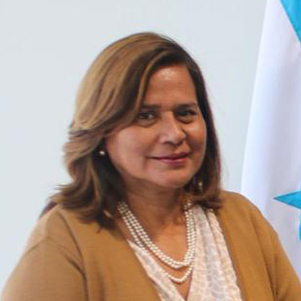Sra. Yadira Gómez, Ministra de Turismo de Honduras